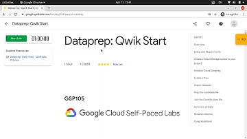 Dataprep: Qwik Start | Baseline:Data,ML,AI | BigData & MachineLearning Track | Qwiklabs | [GSP105]