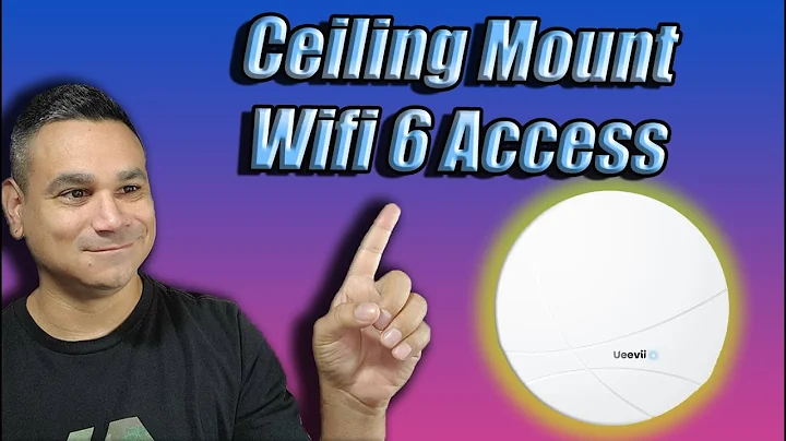 Ceiling Mount Wifi 6 Access Point Ueevii