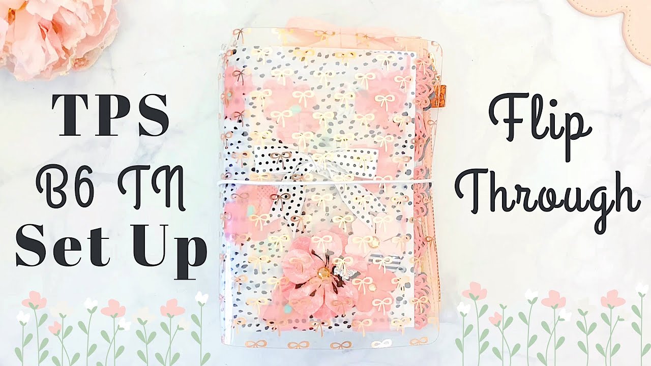 The Planner Society B6 TN Set Up - Using the July 2020 Kit - YouTube