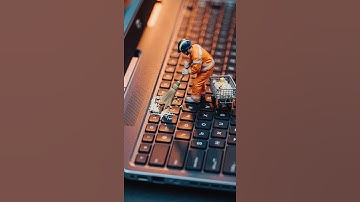 Tiny Workers Clean a Giant Keyboard ⌨️🧹 | Miniature World