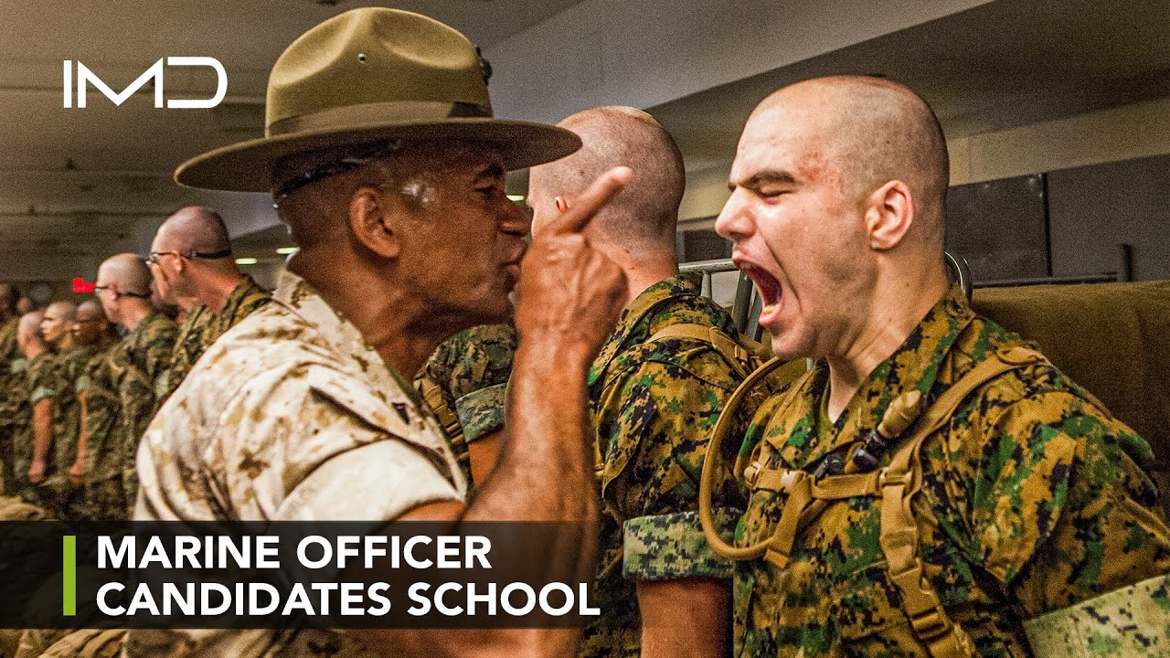 Через что проходят новые офицеры морской пехоты в OCS в Квантико