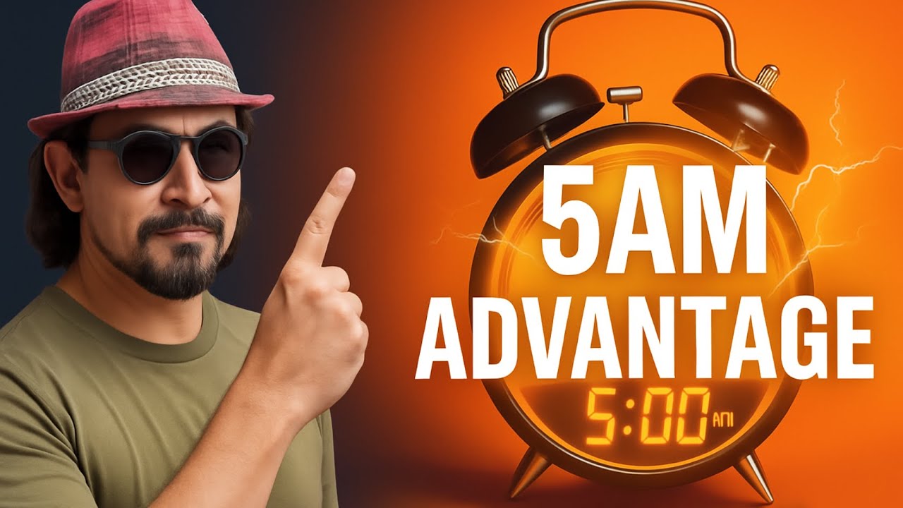 LIVE MEN'S SHOW | The 5 AM Advantage: How to Hack Your Morning for Peak Performance