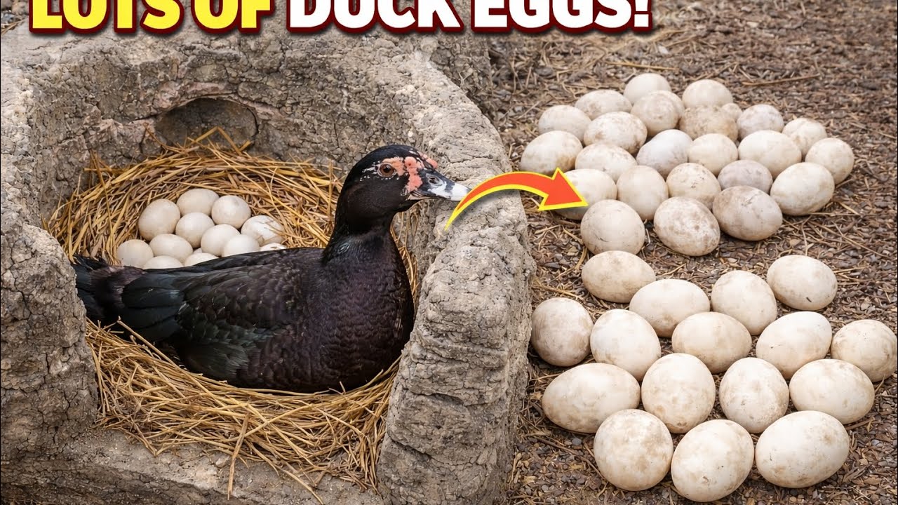 From Ducklings to Fresh Eggs – Simple Rural Duck Farming Life
