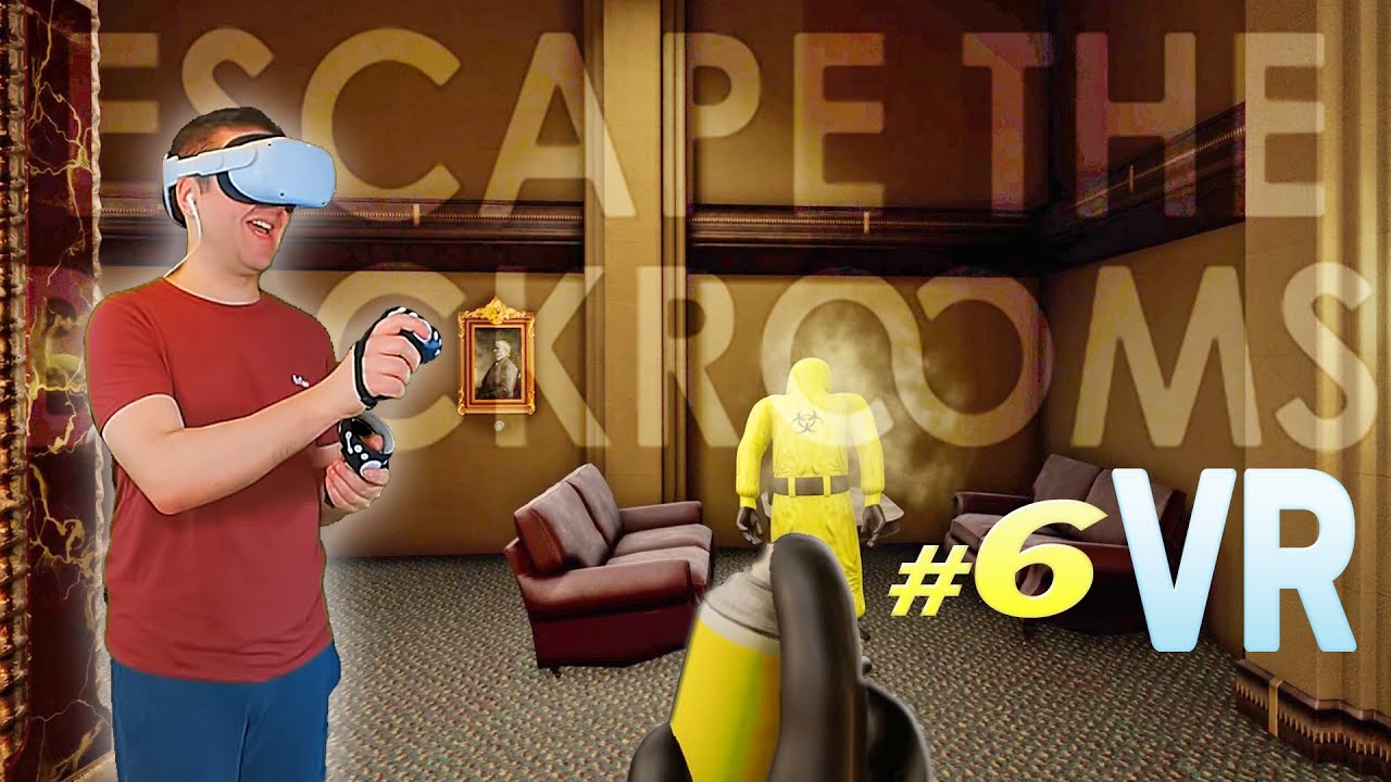 Ψεκάζω στα Βackrooms με μάσκα VR! 🥽 [6VR]