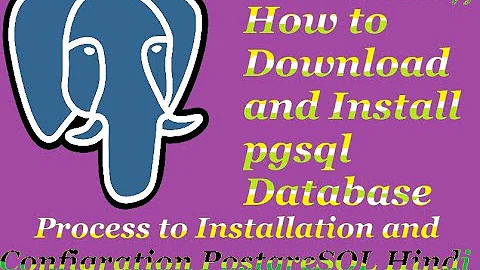 How to Download and Install PgSQL | How to Integrate PostgreSQL  with PHP in Hindi | PgSQL with PHP