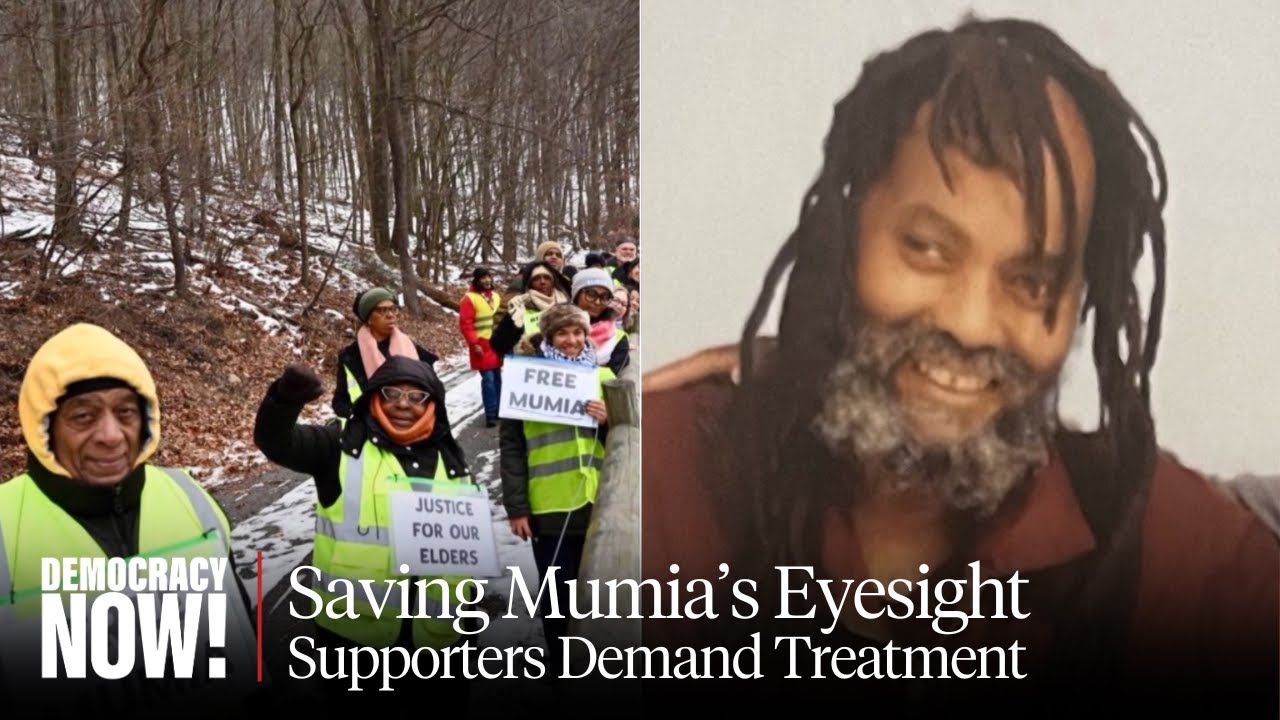 Supporters March to Prison to Demand Medical Care for Mumia Abu-Jamal, at Risk of Losing Eyesight