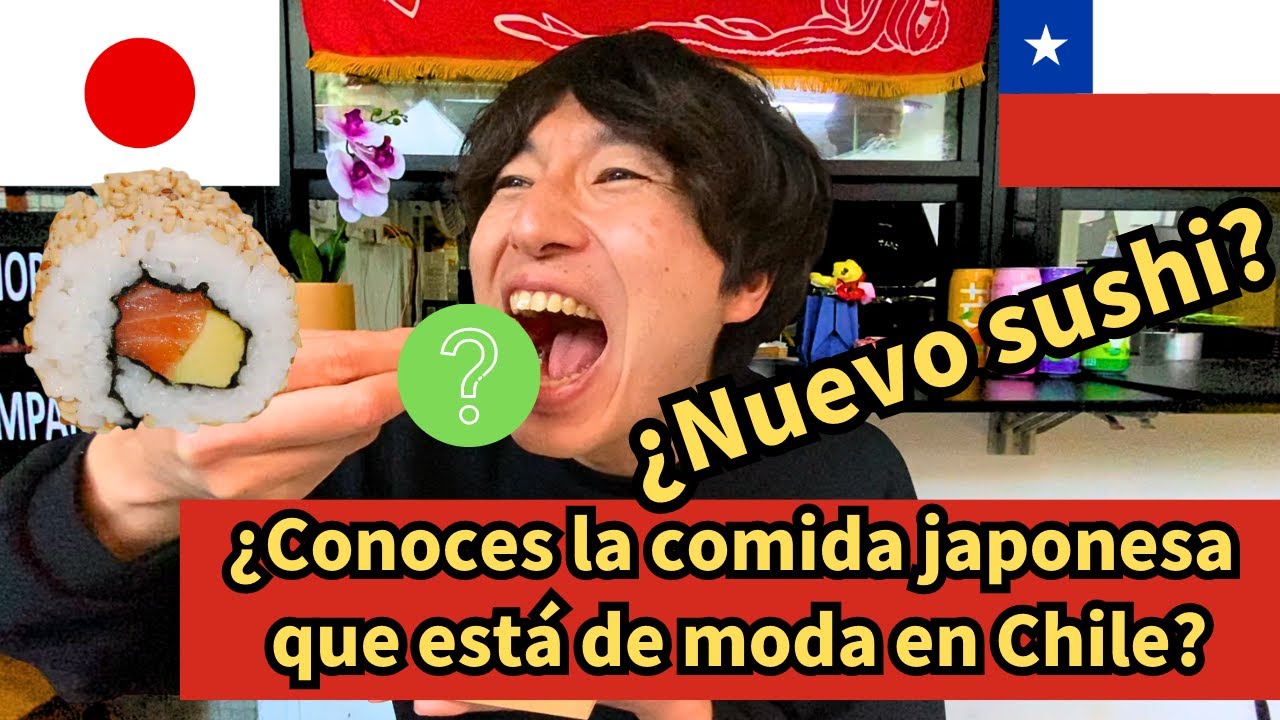 JAPONÉS prueba la COMIDA JAPONESA de moda en CHILE por primera vez/¿El sucesor del sushi y el ramen?