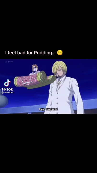 pudding jealous to Sanji nami cries to sanji