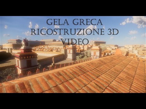 Gela greca ricostruzione 3d video (Greek Gela 3d reconstruction video)