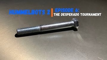 Hummelbots 2 Mid Season Special - The Desperado Tournament (Hexbug Battlebots)