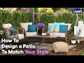 How To Design a Patio to Match Your Style