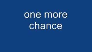 one more chance - victor wood