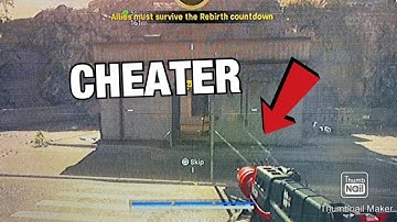 So we ran into a Hacker on warzone.....