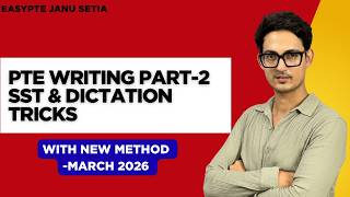 IPTE WRITING TRICKS PART -2 || PTE DICTATION AND SST TRICKS, TEMPLATE, PREDICTIONS #janupte
