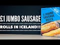 Iceland 2 jumbo sausage rolls review  1 a box or 50p per sausage roll  iceland 1 range review