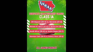 WATCH: Class 1A State baseball preview