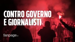 Erano oltre duecento venerdì sera a bologna per una manifestazione
contro l'ultimo dpcm. imponente il cordone di sicurezza organizzato
dalle forze dell'ordin...