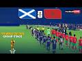 SCOTLAND vs MOROCCO - FIFA World Cup 2026 Group Stage | Full Match All Goals | Simulation PES