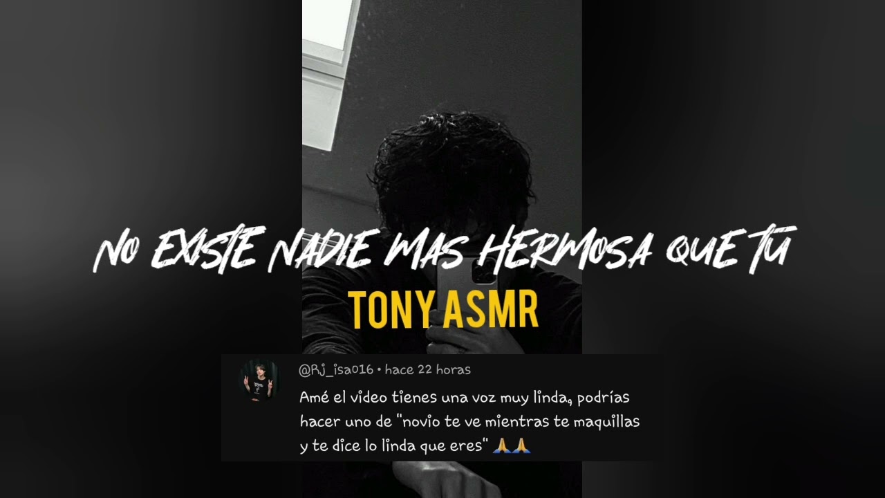 NOVIO TE VE MIENTRAS TE MAQUILLAS ASMR / ASMR ROLEPLAY / NOVIO ASMR