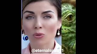 Draconian Reptillian Woman REVEALS herself. #truthmatters #reptiles