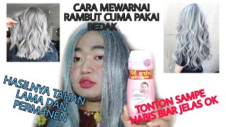 TUTORIAL MEWARNAI RAMBUT MENGGUNAKAN BEDAK?! MODAL CUMA RP.5000