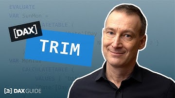 TRIM - DAX Guide