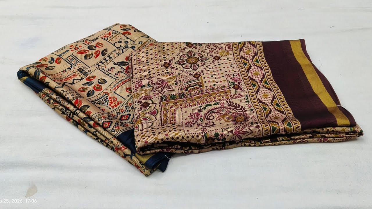 😍Rangoli silk saree#daily wear saree#new designer saree🔥