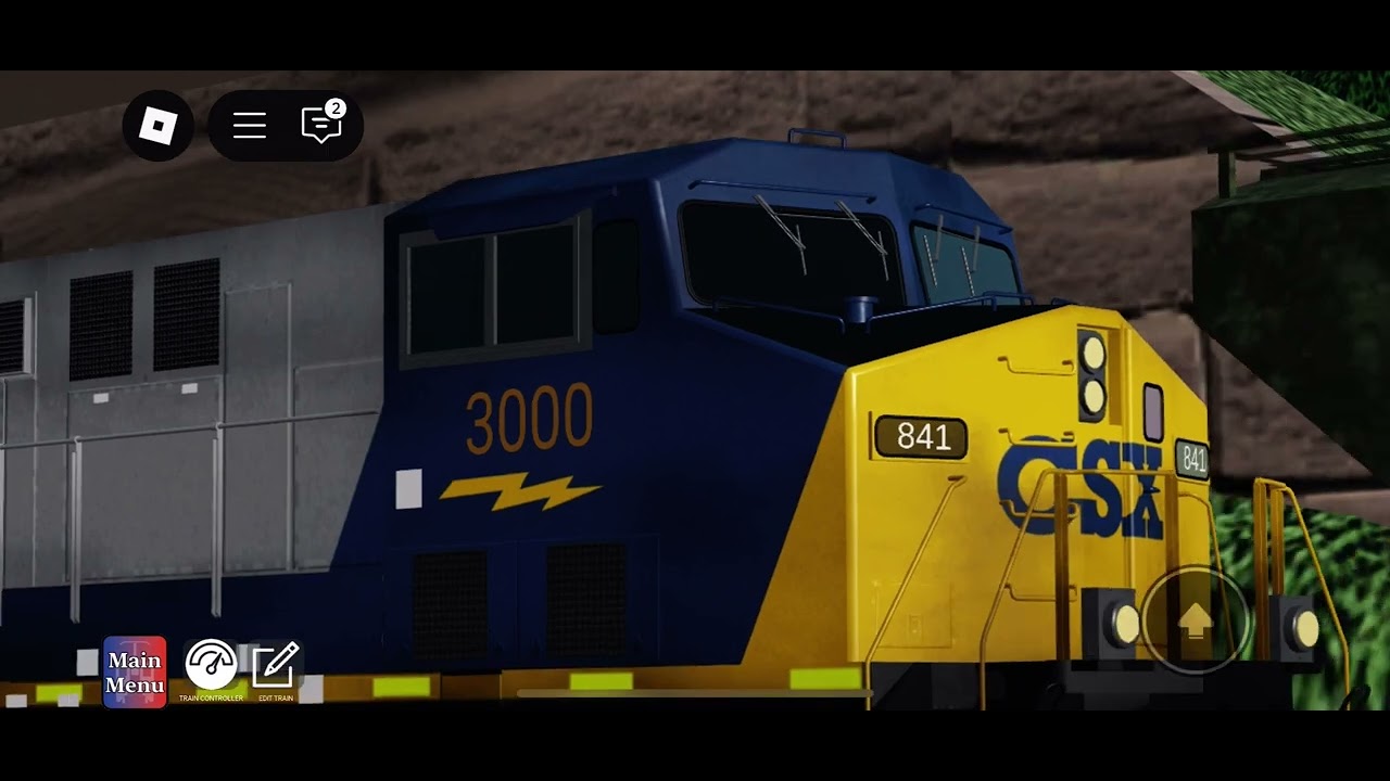 Csx 3000 leaving the woodburne yard - YouTube
