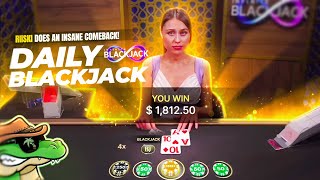The MOST INSANE Comeback! - Infinite Daily Blackjack #12