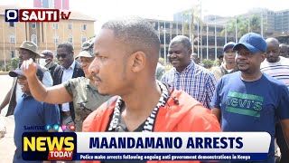 WAMEKAMATWA! Stewart Madzayo, Babu Owino, Opiyo Wandayi, Rosa Buyu were rounded up in Azimio demos