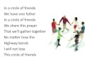 Circle of friends  point of grace  lyric
