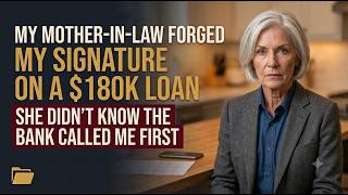 My Mother-in-Law Forged My Signature on a $180,000 Loan and Put Our House Up as Collateral