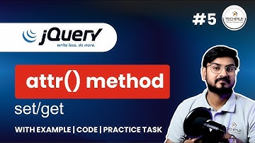 jQuery Attribute Function Explained | attr() Method with Examples | jQuery Tutorial