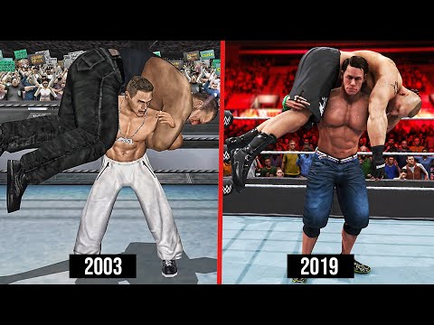 WWE 2K20 The Evolution Of Attitude Adjustment! WWE Games