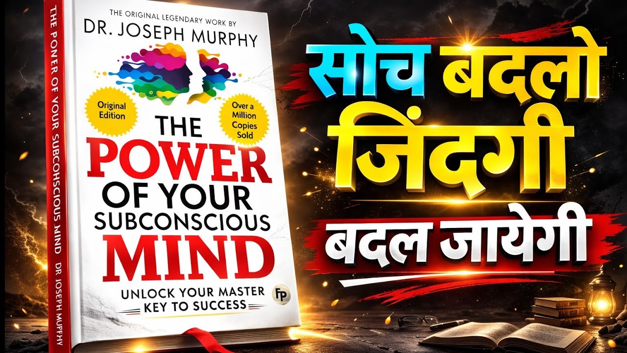 जो सोचोगे वही बनोगे| Subconscious Mind Hindi Audiobook | Mind Power