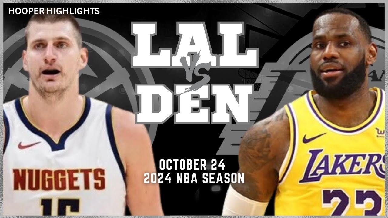 Los Angeles Lakers vs Denver Nuggets Full Game Highlights | Oct 24 | 2023-24 NBA Season
