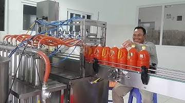 DÂY TRUYỀN ĐÓNG CHAI TƯƠNG ỚT