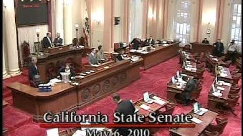 Senate Floor Session 1/2 5/6/2010