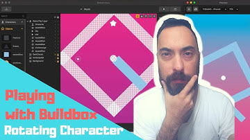 Buildbox 2 Tutorial:Rotating Character and Objects like Mazey