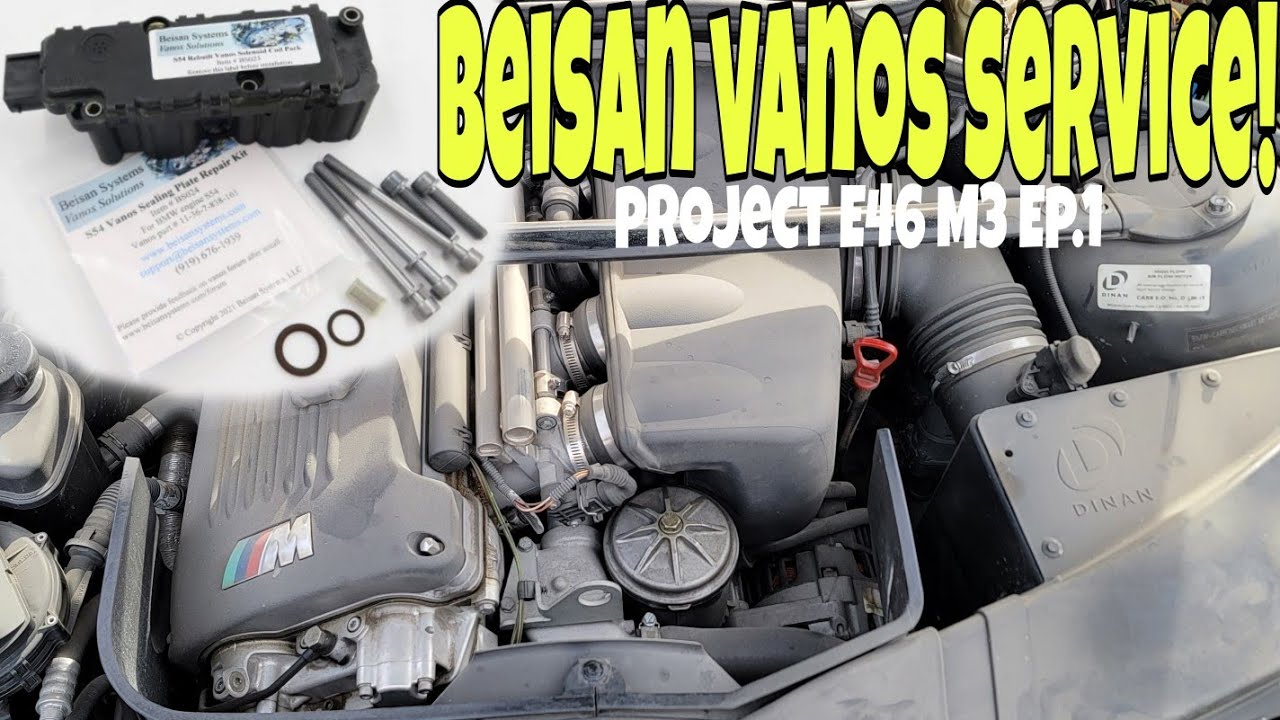 Project Dinan E46 M3 Vanos Solenoid Pack Replacement & Service YouTube