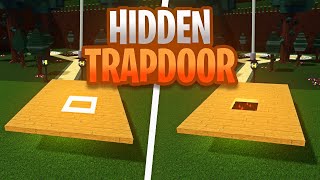 Hidden Trapdoor Tutorial!! | Build a Boat for Treasure ROBLOX