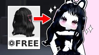 FREE UGC! 🖤 How To Get 'Black Hair with Dripping Heart Headphones' in Roblox! (Hurry)