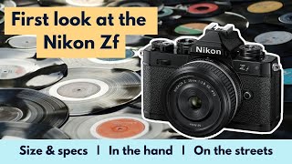 First look at Nikon's RETRO Zf Camera! With Ricci from Nikon