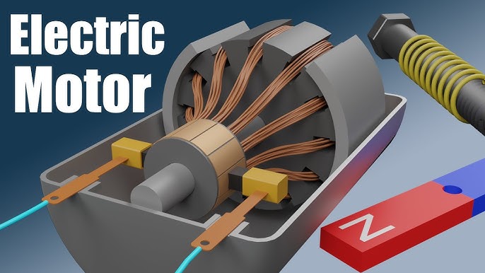 Aufbau und Funktionsweise Elektromotor