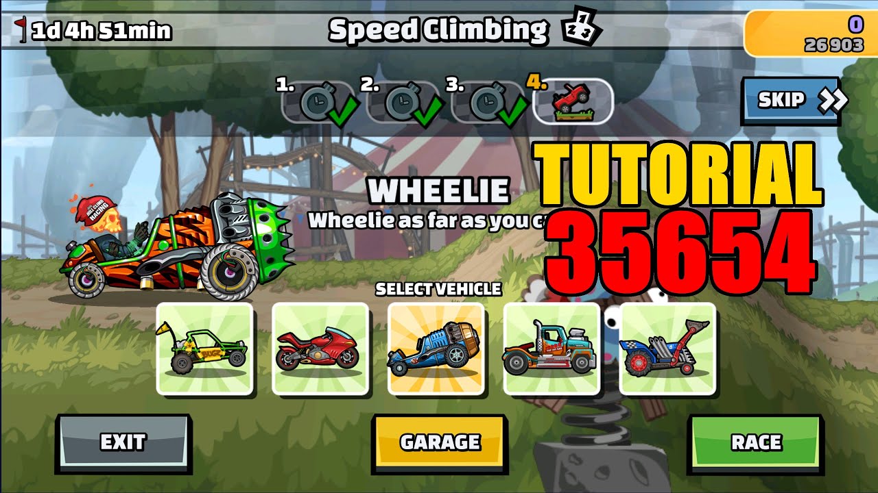 Hill Climb Racing 2 - FEATURED CHALLENGES (Week 22), Vokope