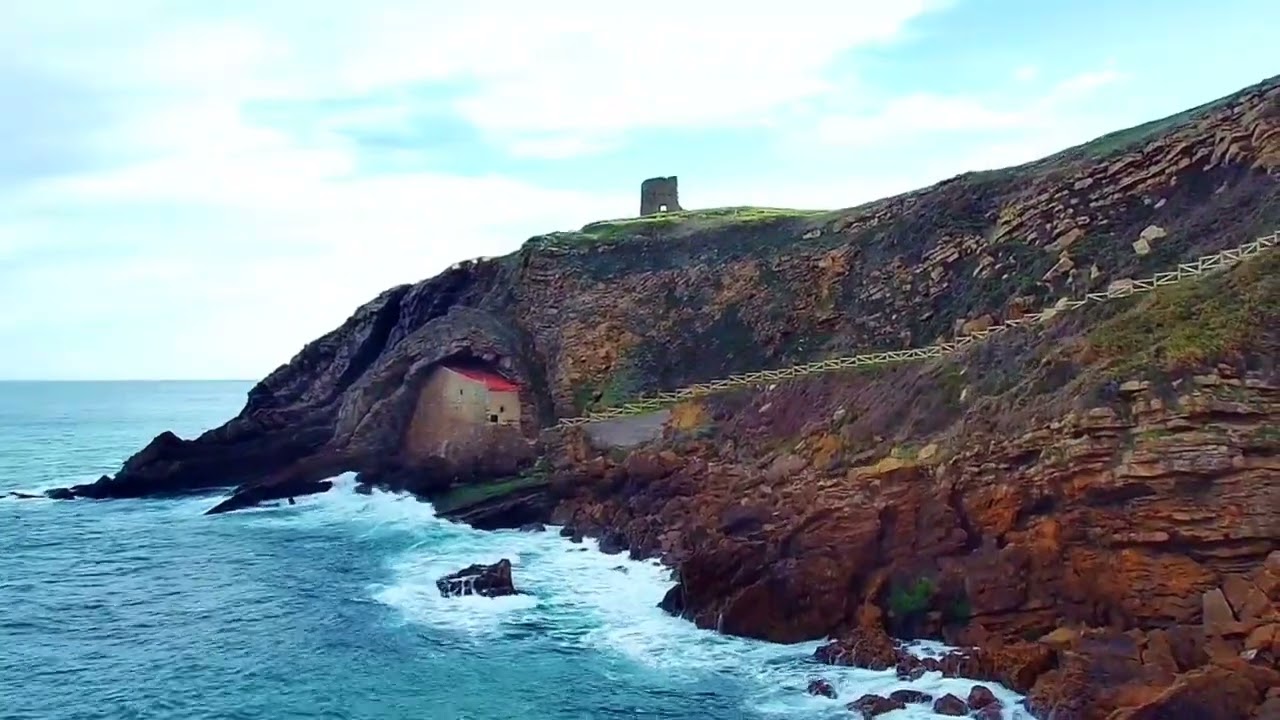 CANTABRIA 4K. UBIARCO. ERMITA DE SANTA JUSTA.