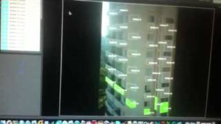 Madmapper + equalizador video mapping