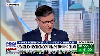 Speaker Johnson Joins Mornings With Maria