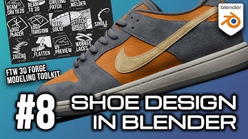 FTW3DForge   Shoe Design in Blender Tutorial   08 Inserting some Padding