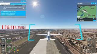 My first landing with stick - MFS